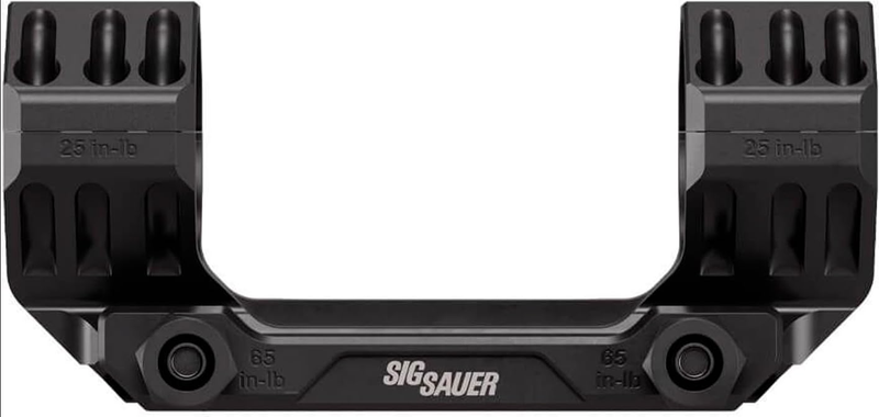 Sig Sauer ALPHA5 Precision Scope Mount 6061-T6 Aluminum, Matte Black