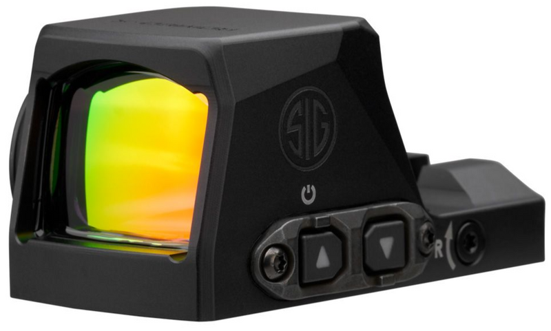 Sig Sauer ROMEO-X reflex sight, 6 MOA green dot, black open pro footprint, model SORX1090