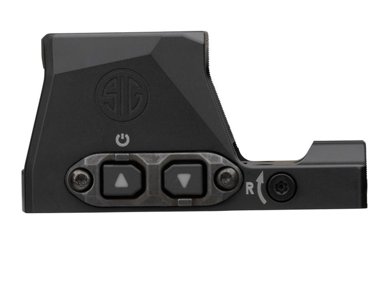 Sig Sauer ROMEO-X reflex sight, 6 MOA green dot, black open pro footprint, model SORX1090