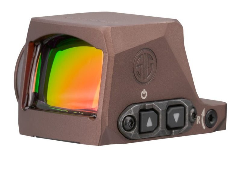 Sig Sauer Romeo-X Enclosed Compact FDE Red Circle Dot Sight (SORX1402)