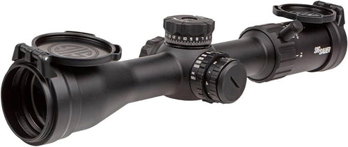 Sig Sauer WHISKEY4 3-12X44mm Exposed Zero Stop Non-Illuminated (SFP) Riflescope (SOW43001)