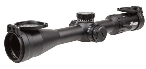 Sig Sauer WHISKEY4 4-16X44mm Exposed Zero Stop Illuminated (FFP) MOA Milling Hunter 2.0 Riflescope (SOW44002)