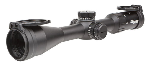 Sig Sauer WHISKEY4 4-16X44mm Exposed Zero Stop Illuminated (FFP) MOA Milling Hunter 2.0 Riflescope (SOW45002)