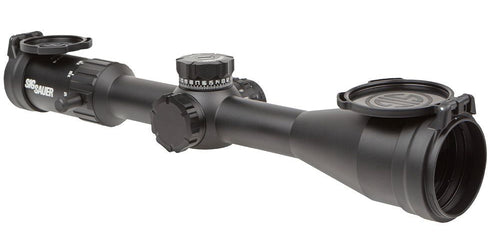 Sig Sauer WHISKEY4 5-20X50mm Exposed Zero Stop Non-Illuminated (FFP) MOA Milling Hunter 2.0 Riflescope (SOW45001)