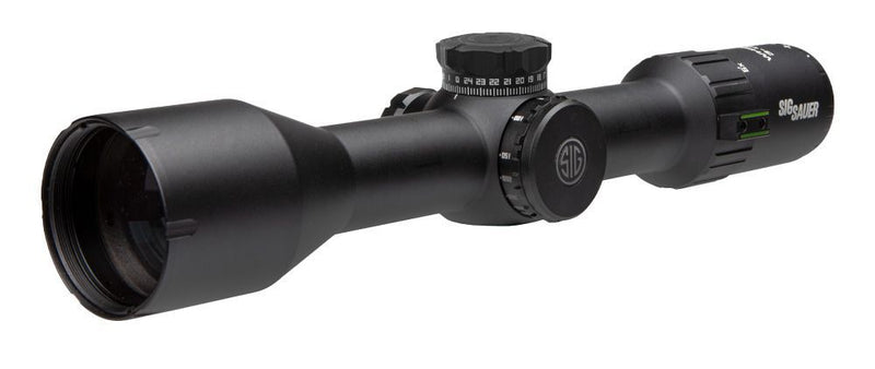 Sig Sauer WHISKEY6 3-18X44mm Multi-Lock Zero Stop (SFP) MOA MILLING HUNTER 2.0 Riflescope (SOW63112)