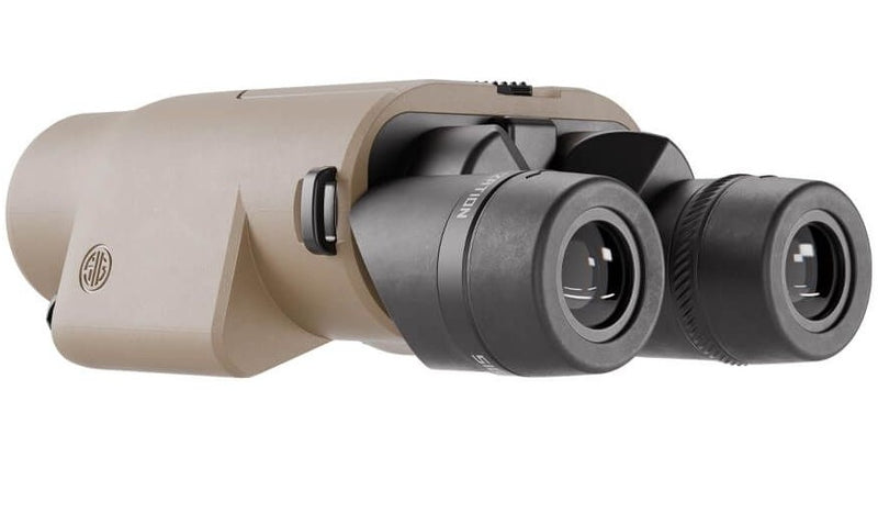 SIG SAUER ZULU6 HDX PRO Ois Binocular, 14x42mm, Image Stabilized, FDE (SOZ6WP1442)
