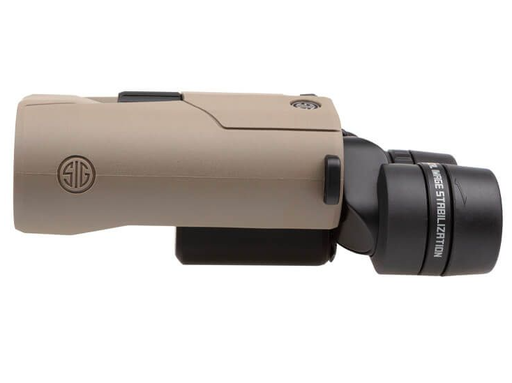 SIG SAUER ZULU6 HDX PRO Ois Binocular, 16x42mm, Image Stabilized, FDE (SOZ6WP1642)
