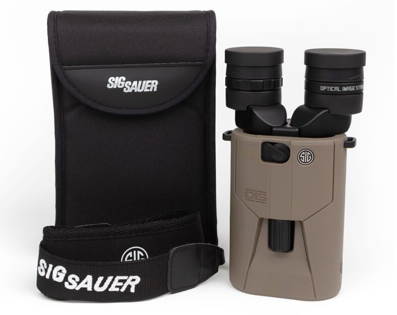SIG SAUER ZULU6 HDX PRO Ois Binocular, 16x42mm, Image Stabilized, FDE (SOZ6WP1642)