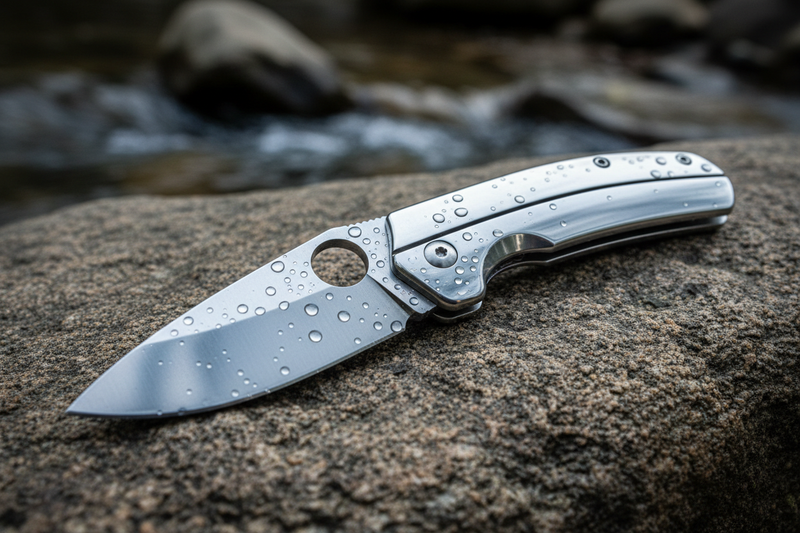 Spyderco UpTern 2.82" Plain Edge Folding Pocket Knife (C261P)