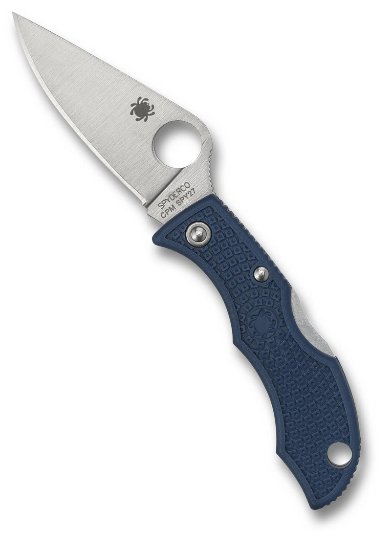 Spyderco Ladybug 3 CPM SPY27 1.9" Plain Edge Folding Pocket Knife (LPCBL3)