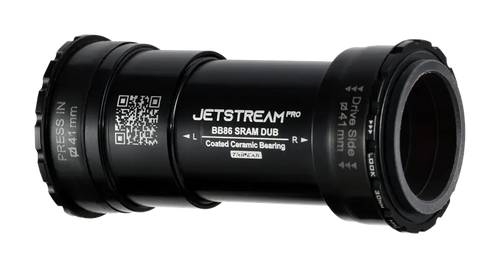 TriPeak Thread Bottom Brackets BB86, SRAM DUB/ROTOR 3D+, ceramic, #39306*2 Drive Side, #39306*2 Non-Drive Side (EMA-4YBB86R-CB2930)