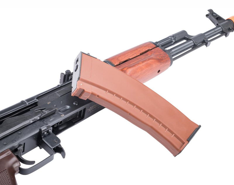 Umarex Elite Force E&L AK-74N Essential 2.0 AEG 6 mm Airsoft Rifle (2277001) w/ Battery & Charger & BBs Bundle