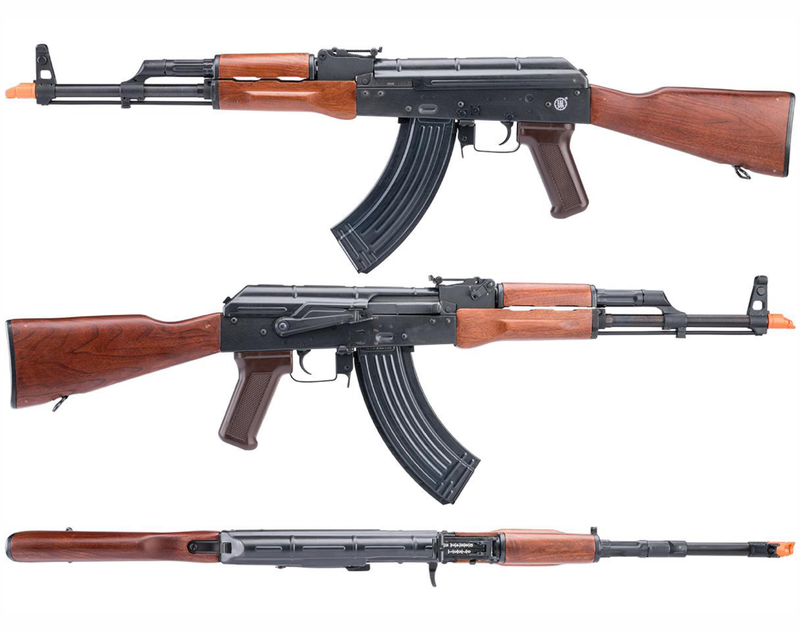 Umarex Elite Force E&L AKM Essential 2.0 AEG 6 mm Airsoft Rifle (2277000) w/ Battery & Charger & BBs Bundle