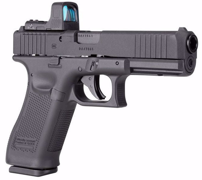 Umarex GLOCK 17 Gen 5 MOS CO2 .177 Caliber Blowback Air Pistol with RDS8 Red Dot Optic (2255236)