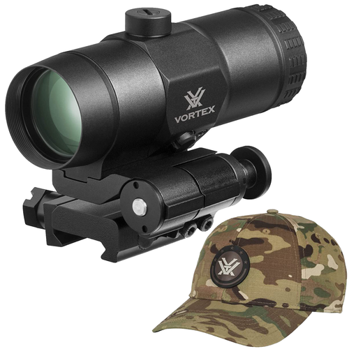 Vortex VMX-3T Sight Magnifier with Vortex Hat Bundle