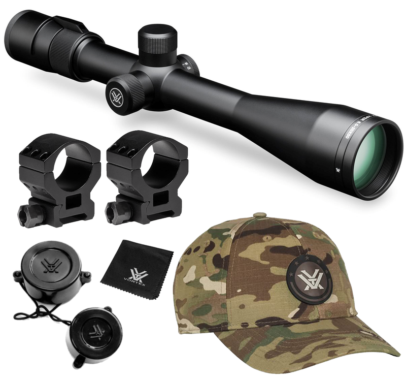 Vortex Optics Viper 6.5-20x50 PA SFP Riflescope Mil-Dot MOA, 30mm Tube with Wearable4U Bundle