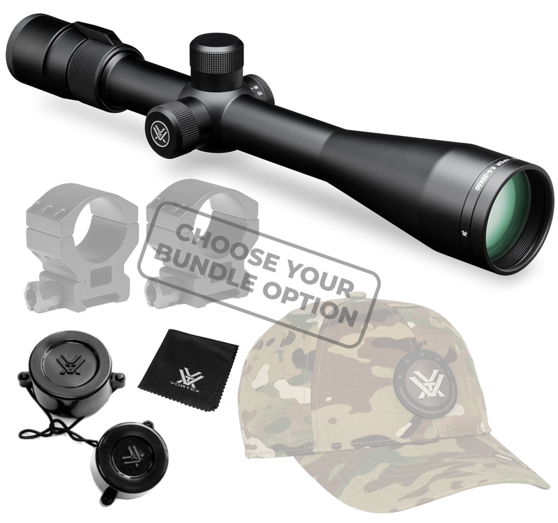 Vortex Optics Viper 6.5-20x50 PA SFP Riflescope Mil-Dot MOA, 30mm Tube with Wearable4U Bundle