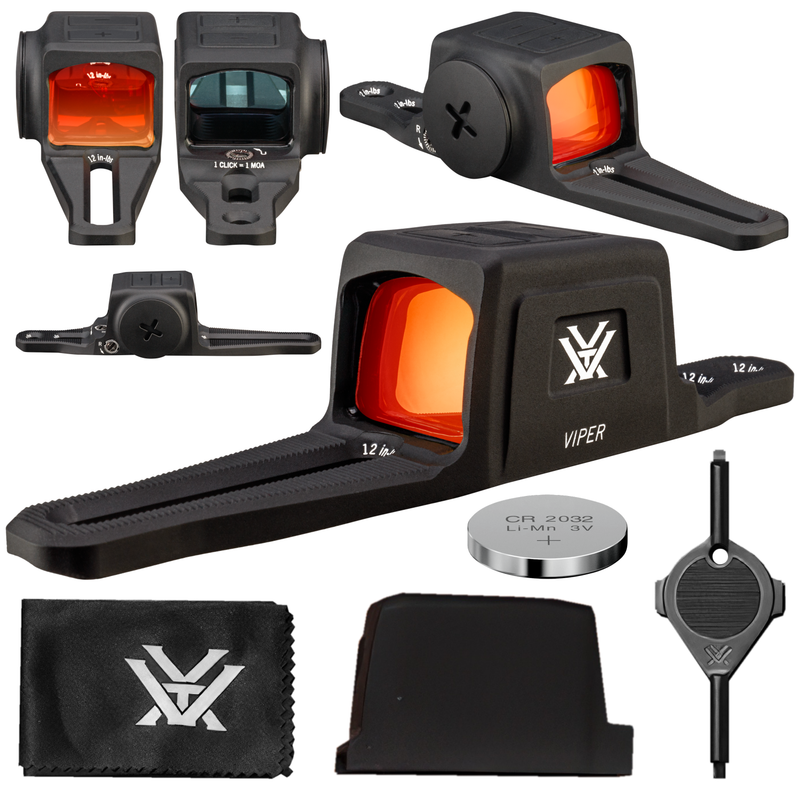 Vortex Optics Viper SG Enclosed Micro Multi-Reticle Red Dot Sight (VPR-SGMRD3-MR-E)