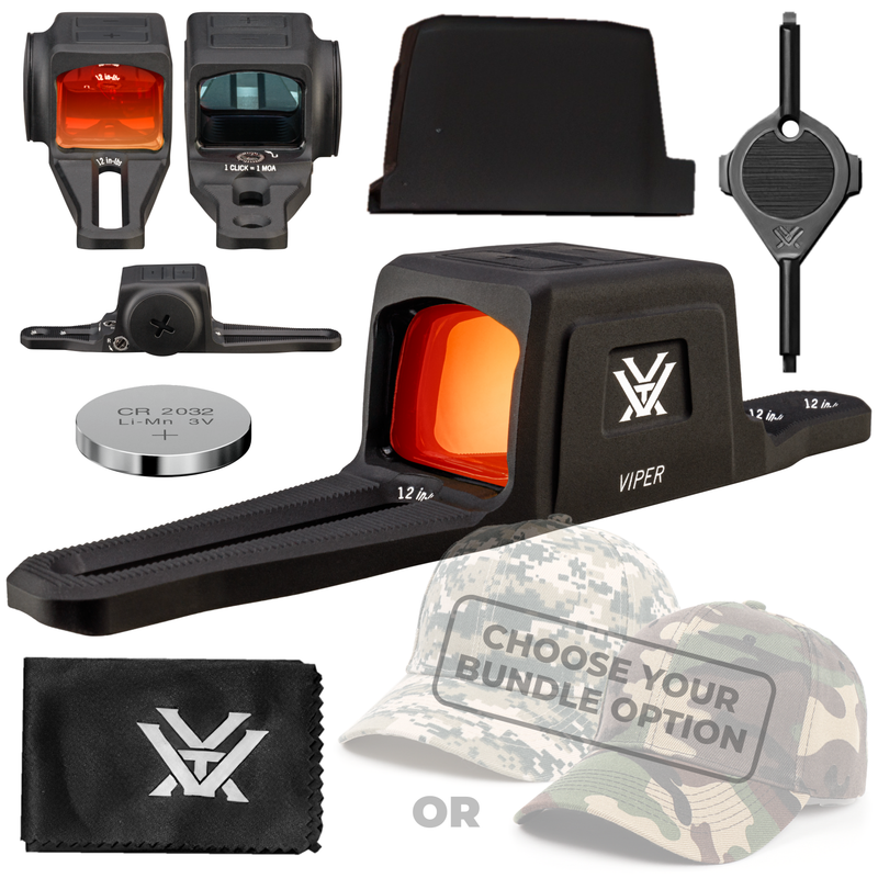 Vortex Optics Viper SG Enclosed Micro Multi-Reticle Red Dot Sight (VPR-SGMRD3-MR-E)