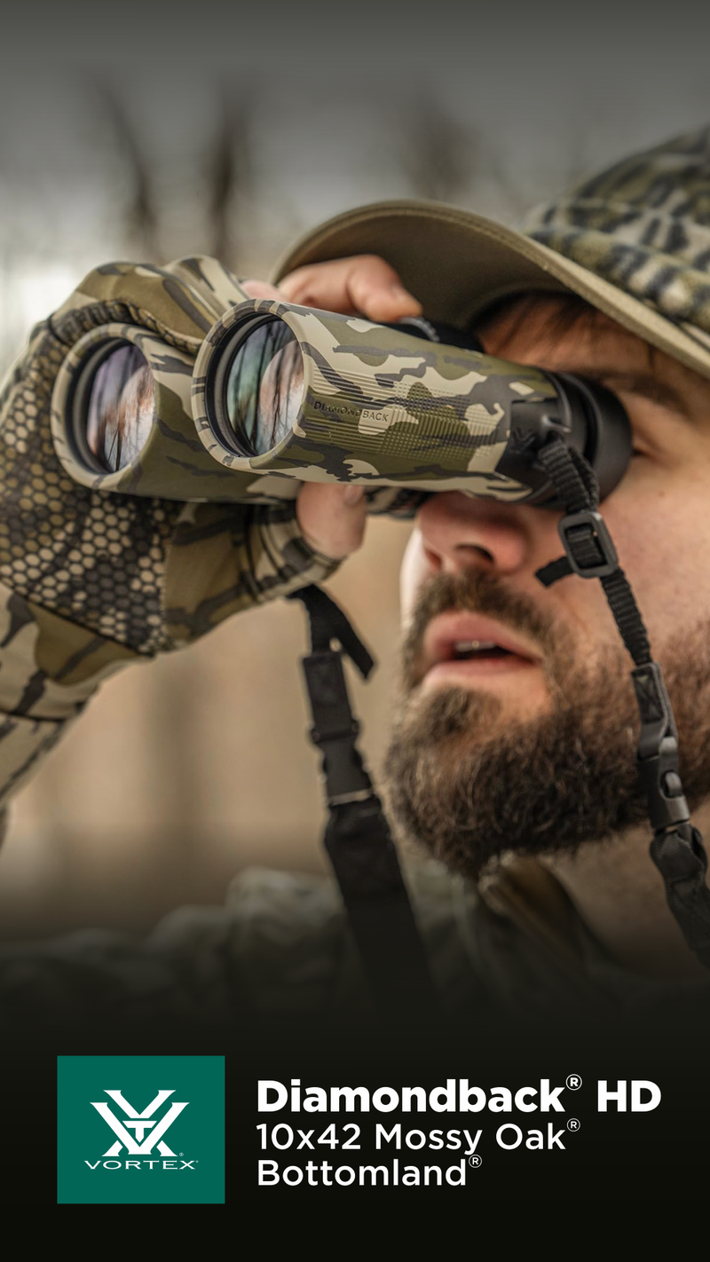 Vortex Optics Diamondback HD 10x42 Mossy Oak Bottomland Binocular (DB-215-OBL)