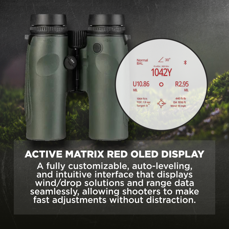Vortex Optics Talon HD 10K 10x42 Ballistic Laser Rangefinding Binocular (LRF-TLN1042)