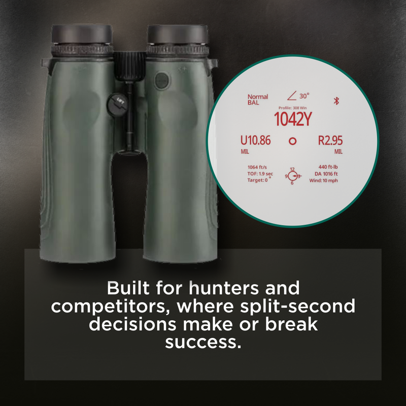 Vortex Optics Talon HD 10K 12x50 Ballistic Laser Rangefinding Binocular (LRF-TLN1250)