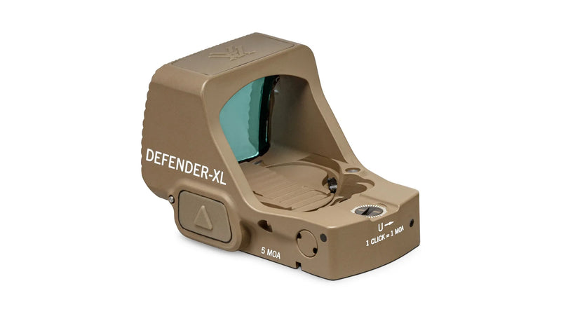 Vortex Optics Defender-XL 5 MOA Micro Red Dot, TAN (DFXL-MRD5-T)