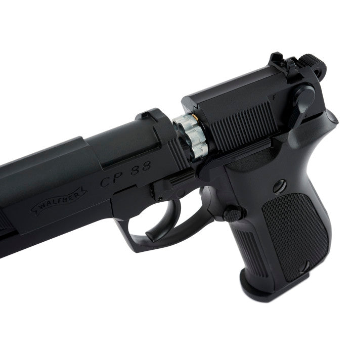 Umarex Walther CP88, Blued, 4 inch barrel CO2 .177 cal Pellet Air Pistol