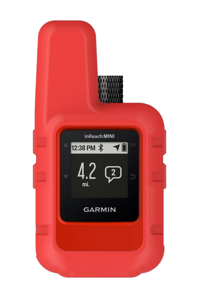 Wearable4U Garmin InReach Mini 4 Pack Silicone Protective Cases (Black/Khaki/Orange/Lime) Bundle