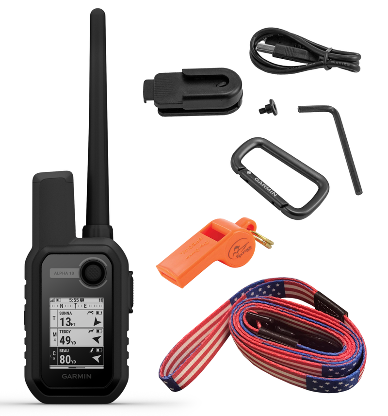Garmin Alpha 10 Compact Dog Tracking and Training multi-GNSS Handheld