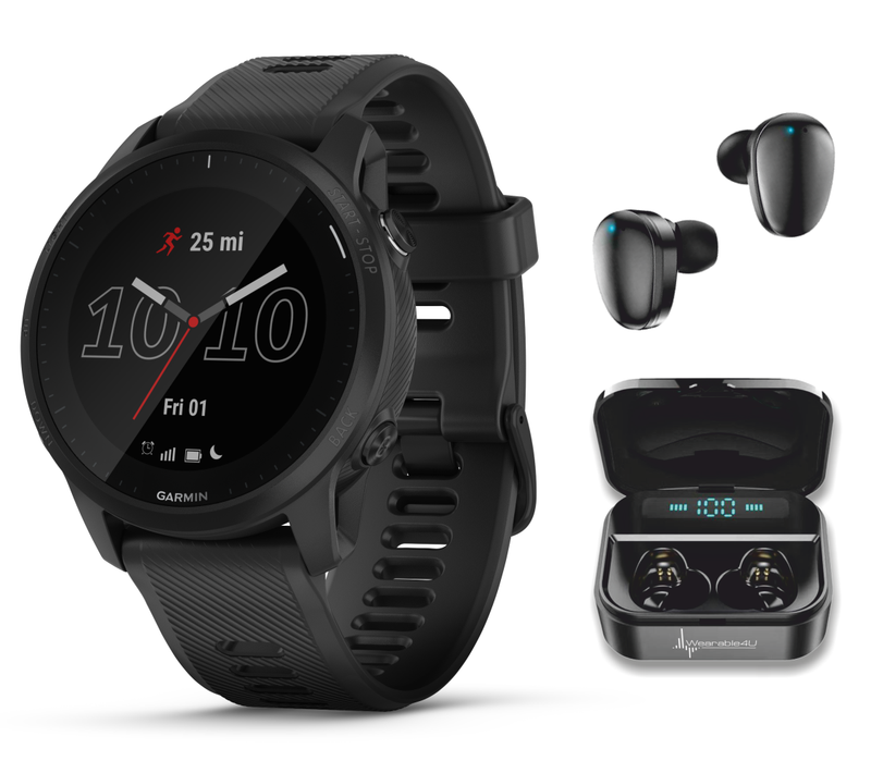 Garmin Forerunner 945 LTE Premium GPS Running/Triathlon Multisport Smartwatch with LTE Connectivity with Wearable4U Bundle