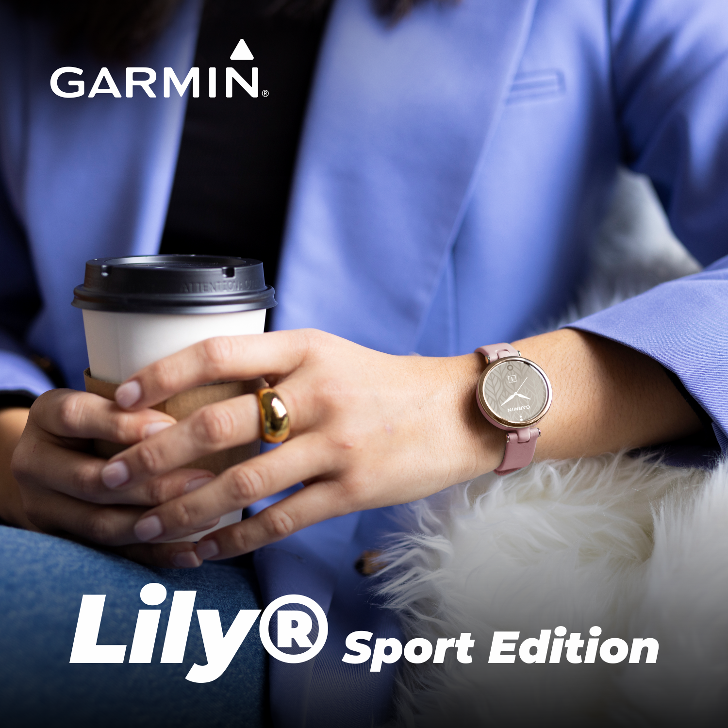 Garmin Lily Women's Fitness Sport Smartwatch with Wearable4U