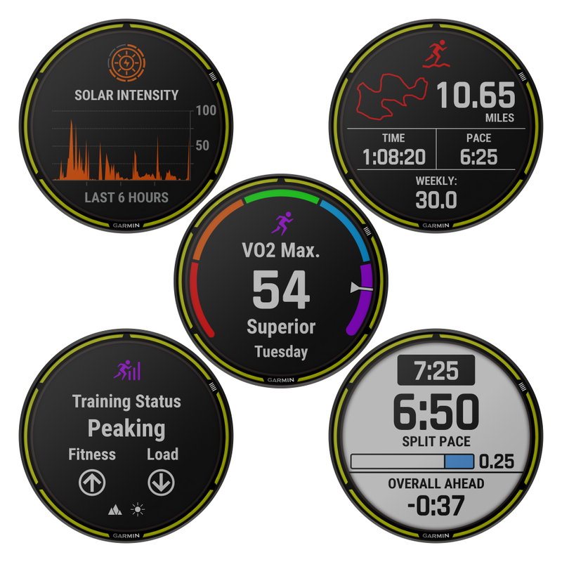 Garmin Enduro Black Ultraperformance Multisport GPS Smartwatch  with Wearable4U Bundle