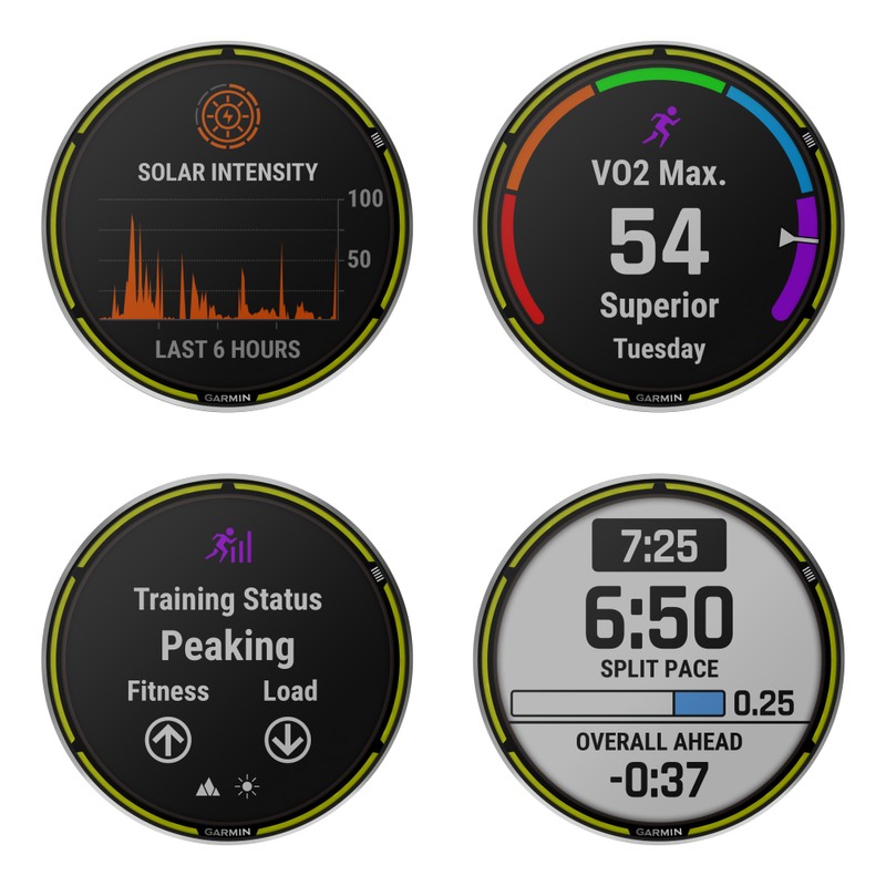 Garmin Enduro Black Ultraperformance Multisport GPS Smartwatch  with Wearable4U Bundle