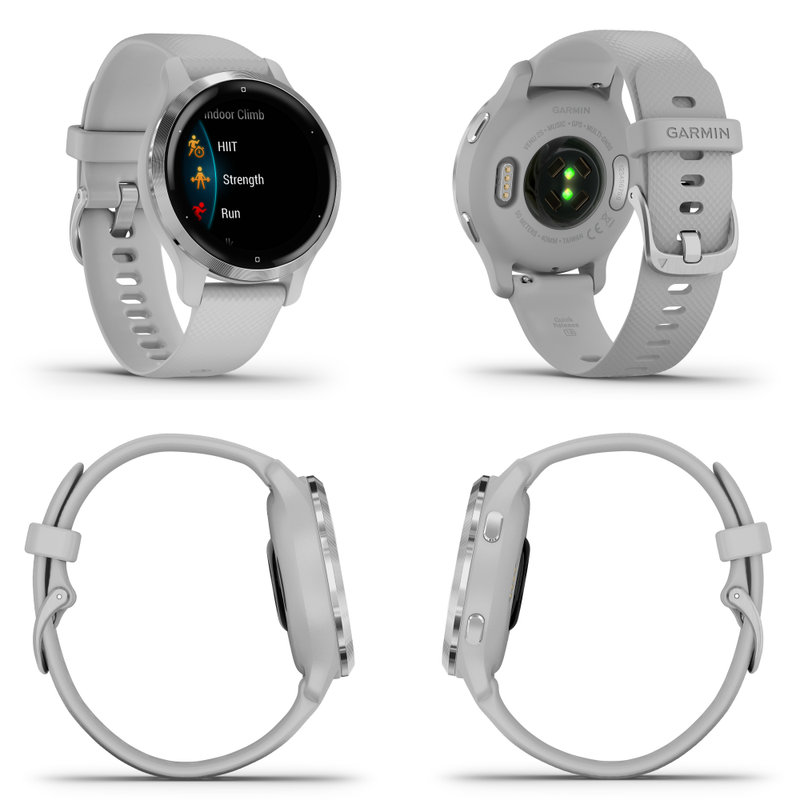 Garmin Venu 2S GPS Sport Fitness Smartwatch, AMOLED display, Music with Wearable4U  Bundle