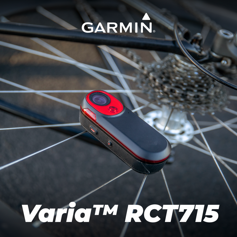 Garmin Varia RCT715 Bicycle Camera with Tail Light, Continuous Recording with Wearable4U Power Bank Bundle