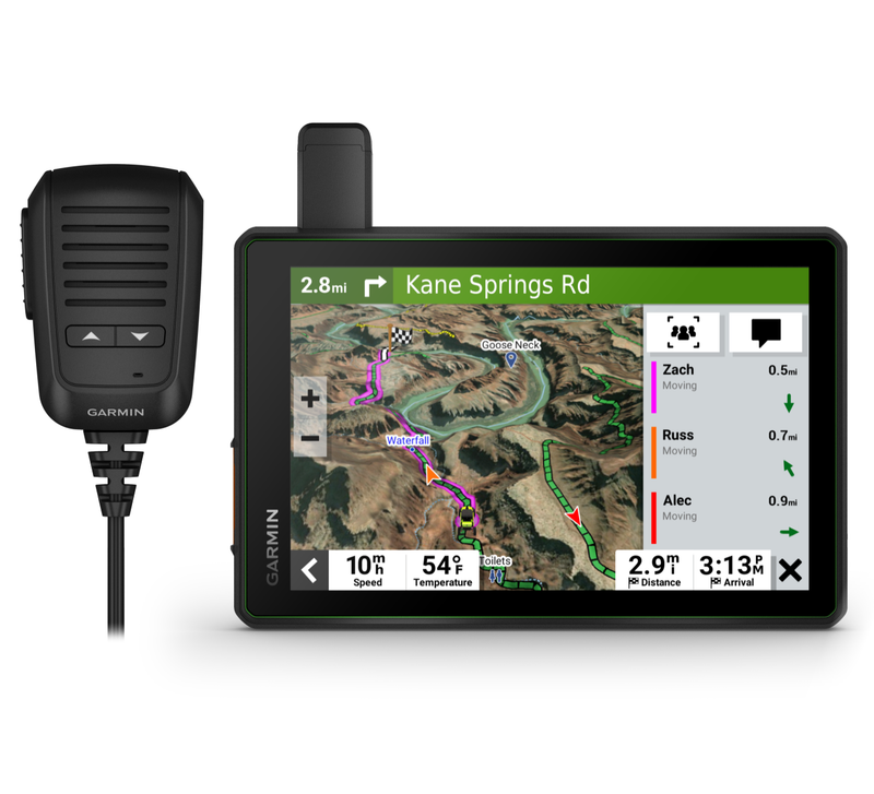 Garmin Tread SxS, GPS Navigator, Ulltrabright Display, Preloaded Topography,Group Ride Radio, inReach Technology with Wearable4U Power Pack Bundle