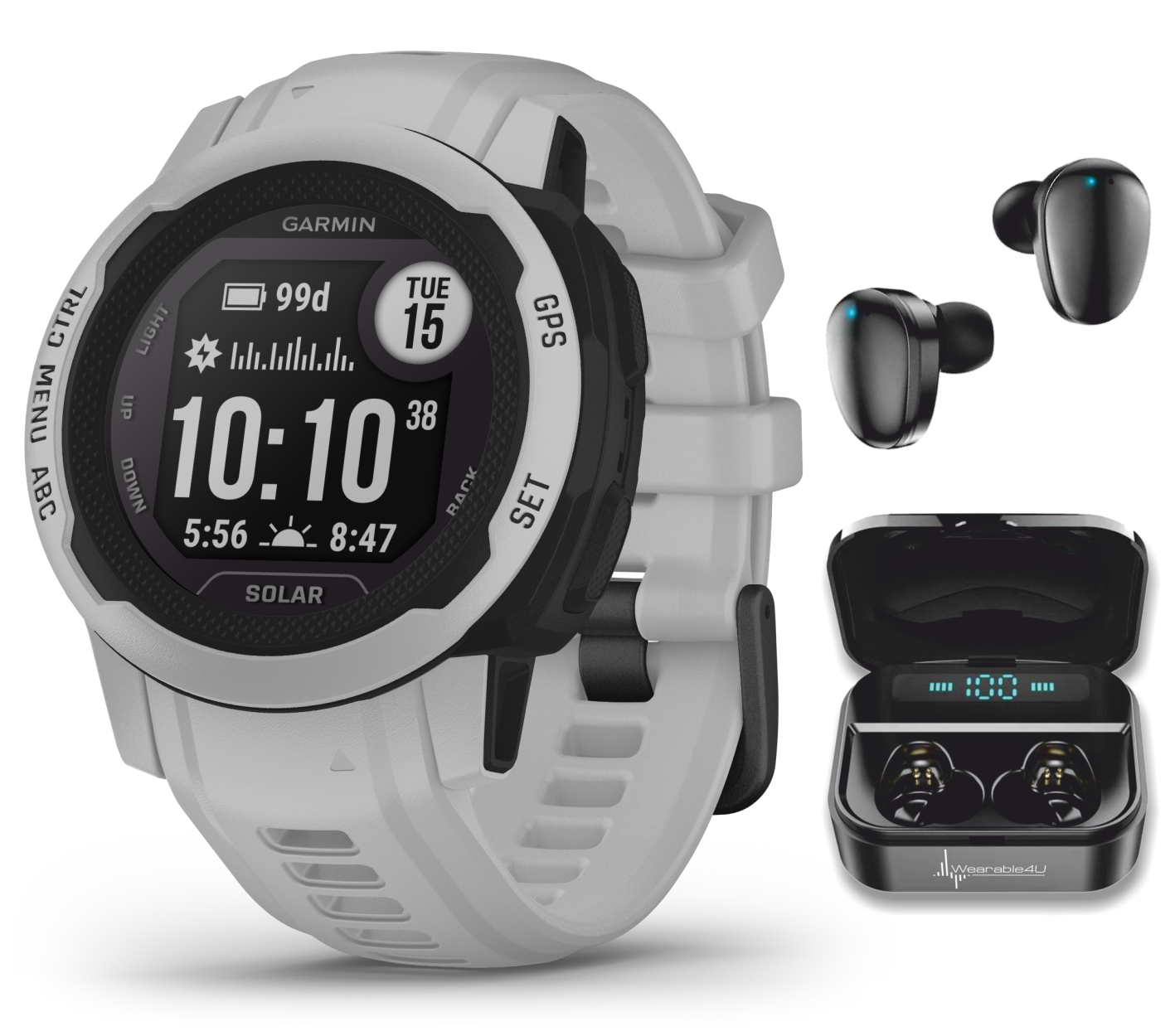 Garmin Instinct 2 Solar GPS Smartwatch Surf Edition - bells beach