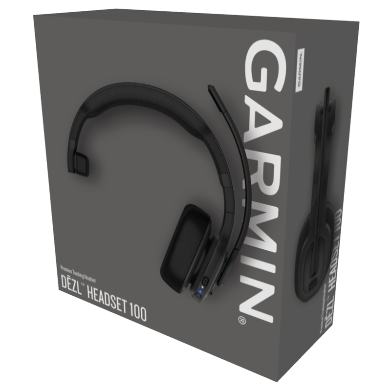 Garmin dezl Headset Premium Trucking Headset with Wearable4U Power Pack Bundle
