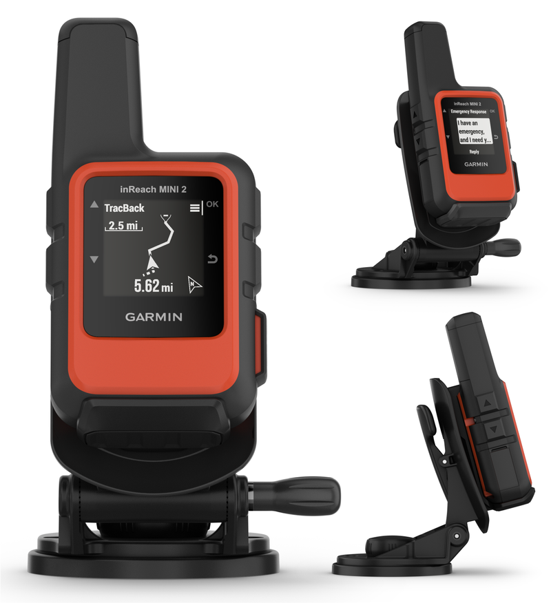 Garmin inReach Mini 2 Marine Bundle, Compact Satellite Communicator, Portable Boating Handheld with Wearable4U Power Bundle