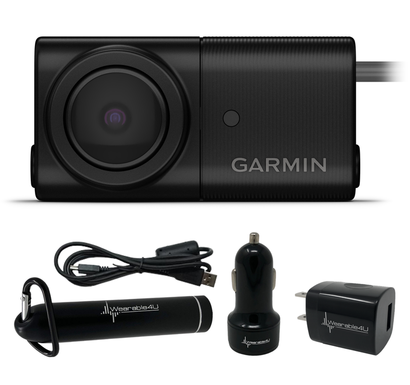 Garmin BC 50  Wireless Backup Camera, HD Resolution, 160-degree Lens, Weather-Resistant, 50ft Range for Trucks, RVs and Trailers with Wearable4U Power Pack Bundle