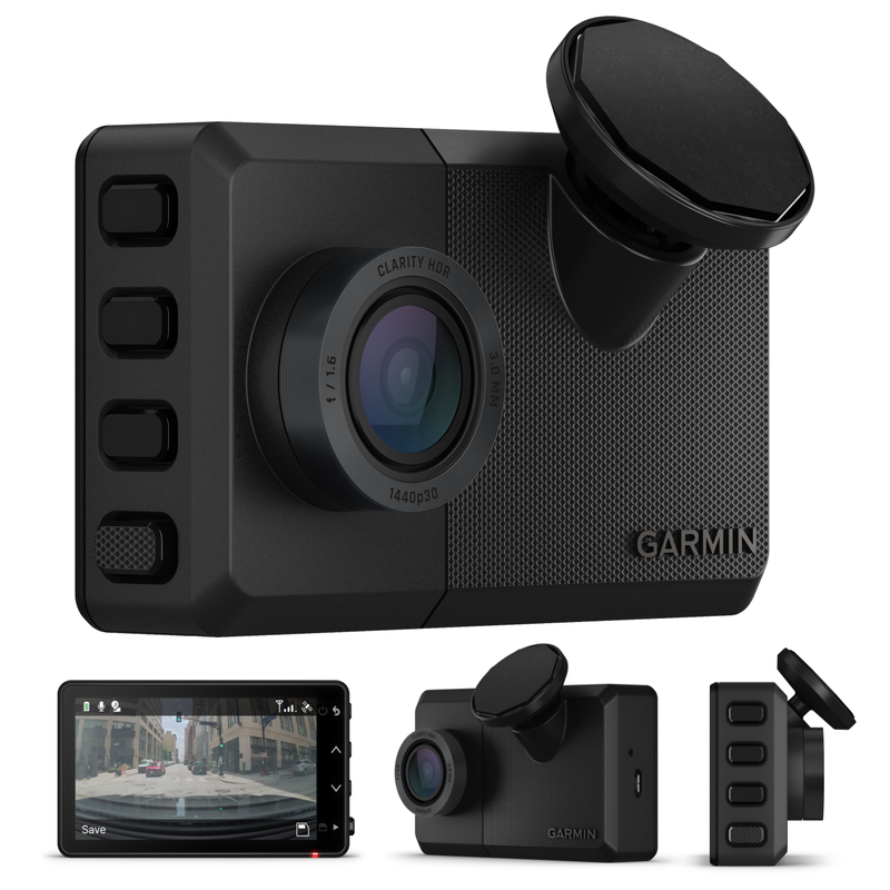 Garmin Dash Cam Live 24/7 Live View Always-Connected with Power Bank