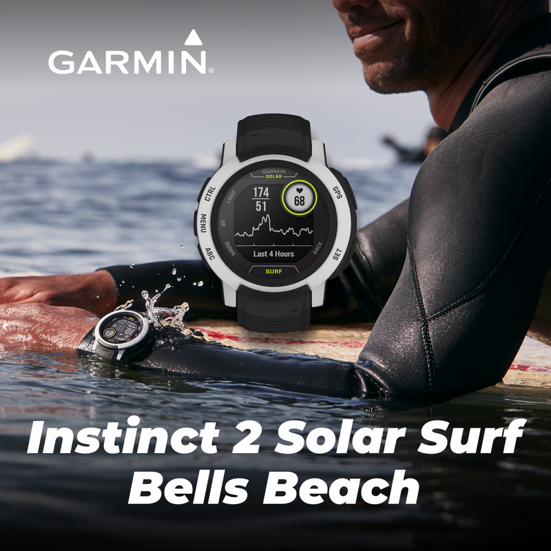 Garmin Instinct 2/2S GPS Rugged Outdoor Smartwatch with Wearable4U Black EarBuds Bundle