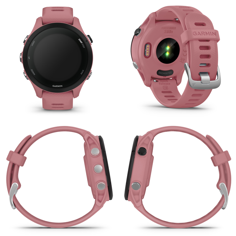 Garmin Forerunner 255 Series GPS Smartwatch, 46 mm or 41 mm with Wearable4U Bundle