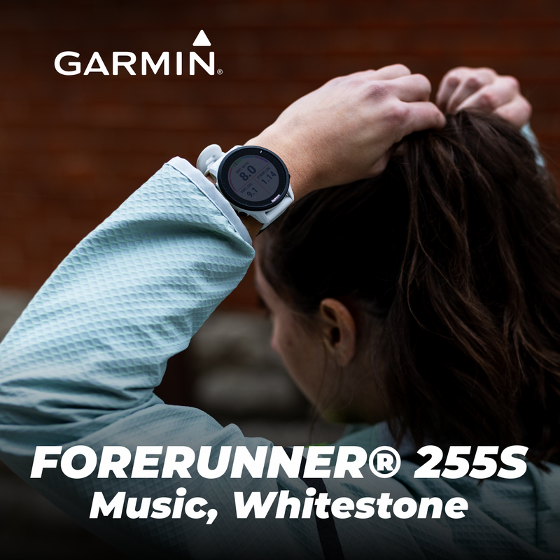 Garmin Forerunner 255 Series GPS Smartwatch, 46 mm or 41 mm with Wearable4U Bundle