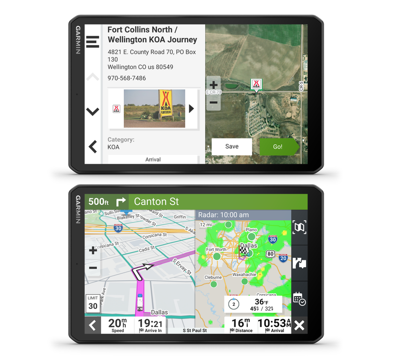 Garmin RV New 795 / 895 / 1095 Series GPS Navigator, Large, Easy-to-Read, Custom RV Routing, High-Resolution Birdseye Satellite Imagery