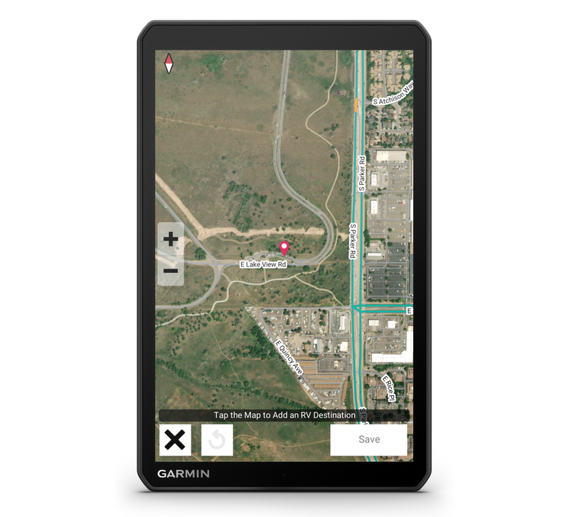 Garmin RV New 795 / 895 / 1095 Series GPS Navigator, Large, Easy-to-Read, Custom RV Routing, High-Resolution Birdseye Satellite Imagery
