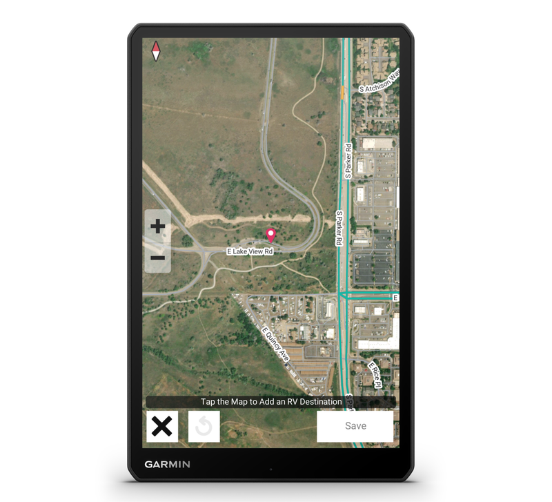Garmin RV New 795 / 895 / 1095 Series GPS Navigator, Large, Easy-to-Read, Custom RV Routing, High-Resolution Birdseye Satellite Imagery
