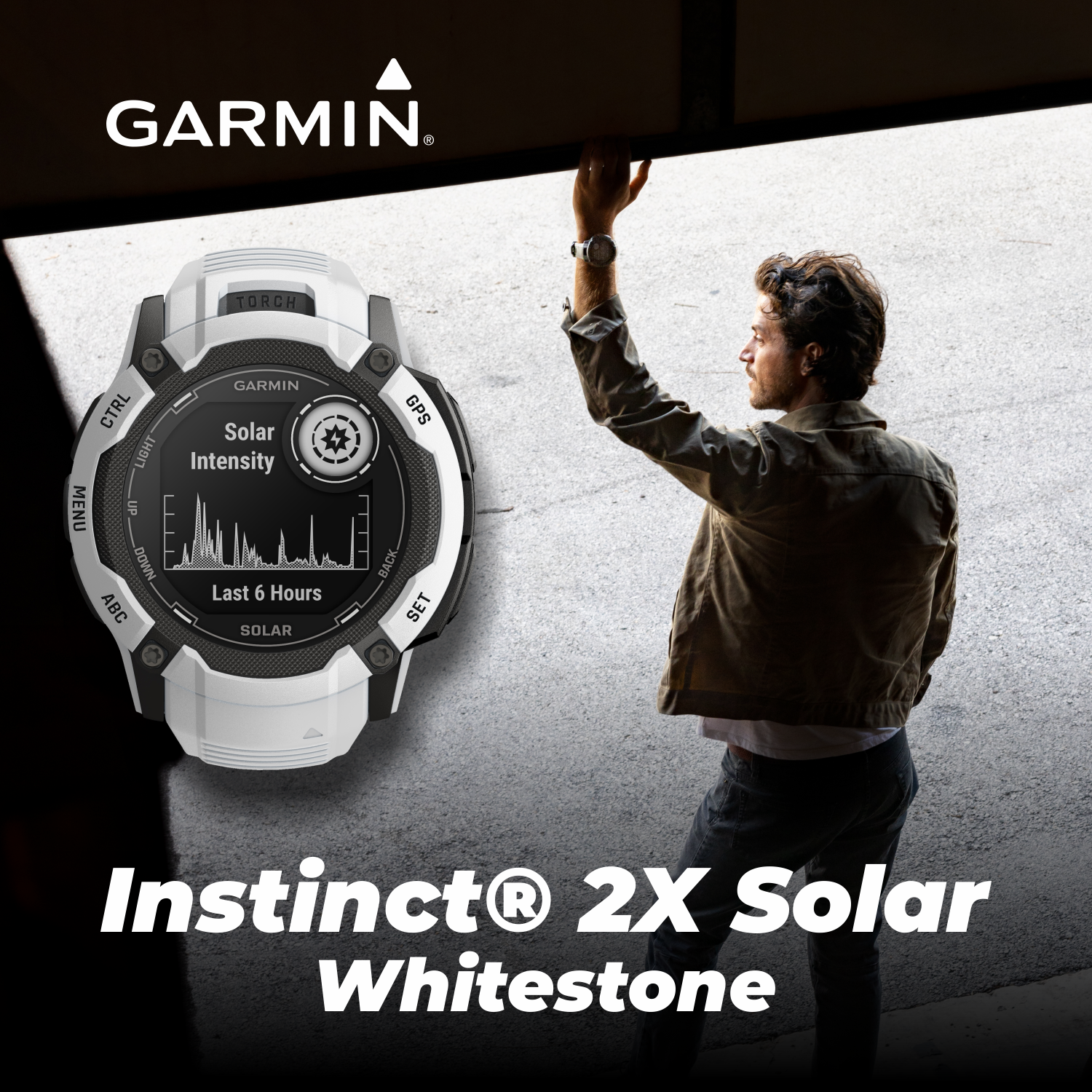 Garmin Instinct 2X Solar Series Rugged GPS Men Smartwatch with Power G –  Sports and Gadgets