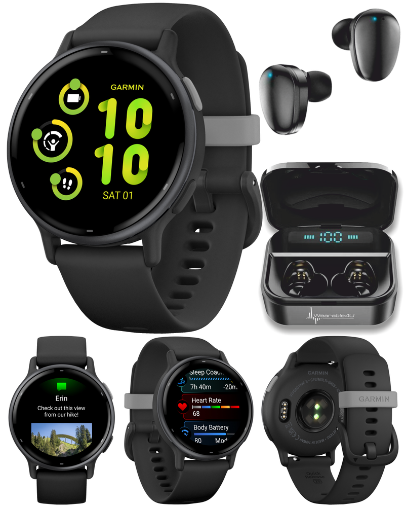 Garmin Vivoactive 5, Health and Fitness GPS Smartwatch, 1.2" AMOLED Display, Up to 11 Days of Battery